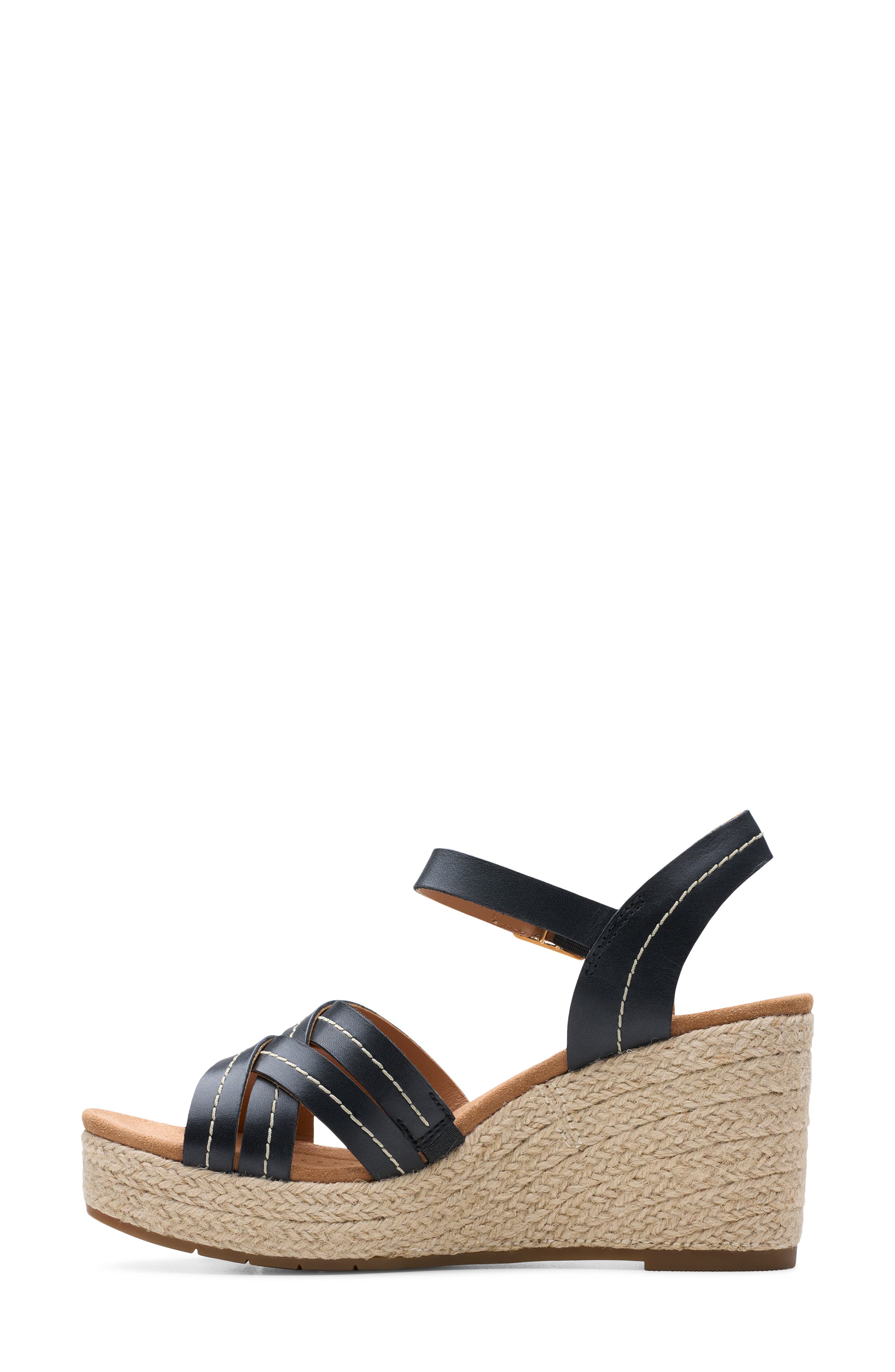 Clarks<sup>®</sup> Sabina Platform Wedge Sandal, Alternate, color, 