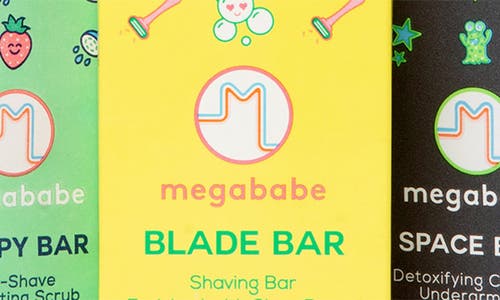 Megababe Raising The Bar Do-it-all Soap Set $32 Value In Transparent