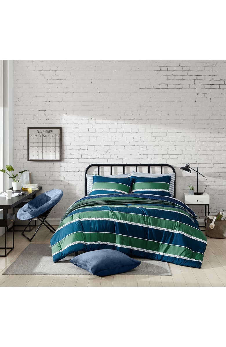 Nautica Bellecastle Comforter & Pillow Sham Set, Main, color, 