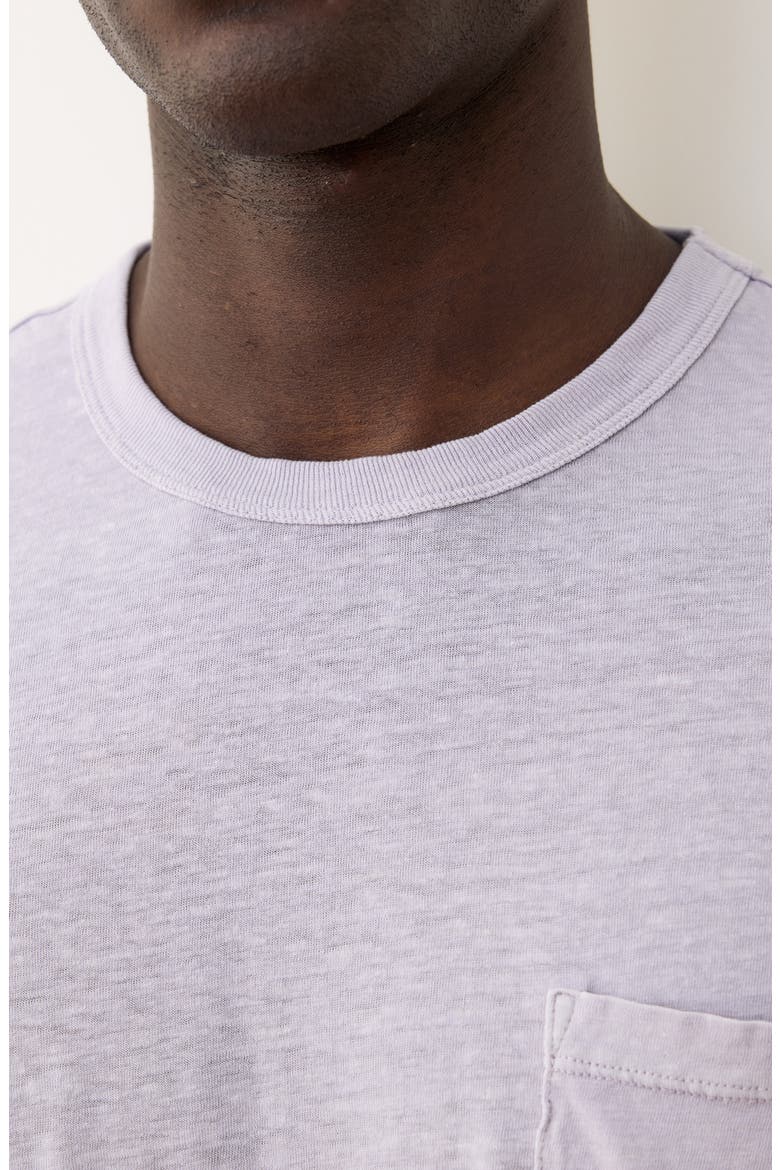 Relaxed Fit Hemp & Cotton T-Shirt, Alternate, color, LAVENDER MIST