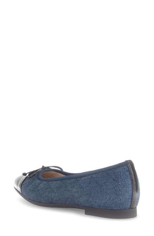 Gabor 62.612 Ballet Flat In Blue