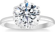 Bliss Diamond 3Ct Round Cut Certified Lab Grown Diamond Engagement Ring or Gold