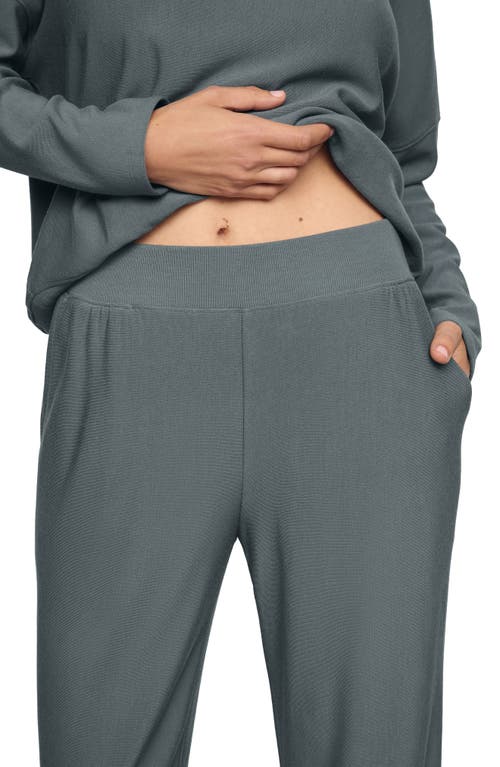 Eberjey Softest Sweats Lounge Pants In Burgundy
