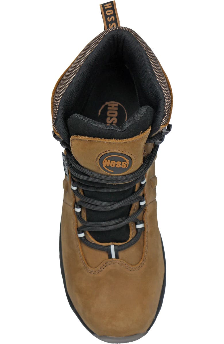 Hoss Boot Company HOSS Tikaboo 6 Inch Ultra Light Composite Toe Work Boot, Alternate, color, Brown