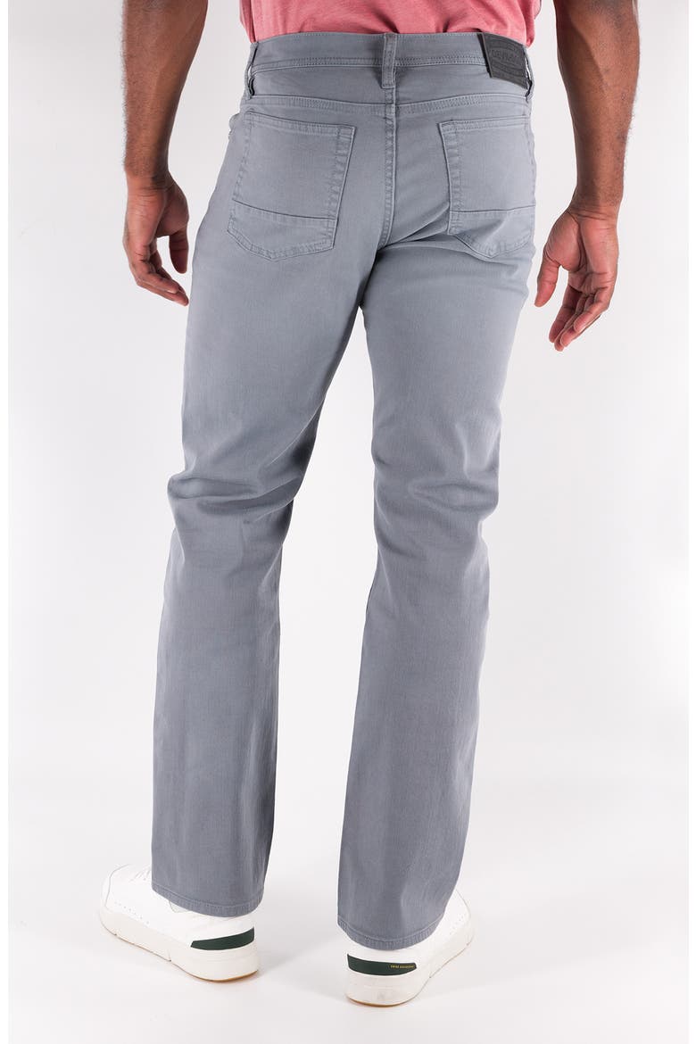 Relaxed Straight Leg Stretch Jeans, Alternate, color, LT GREY