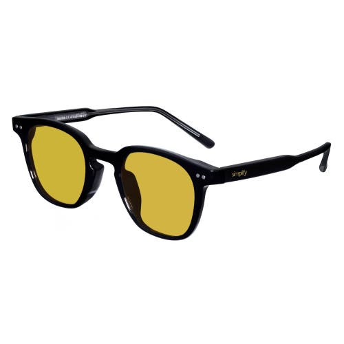 Simplify Alexander Polarized Sunglasses In Black/yellow