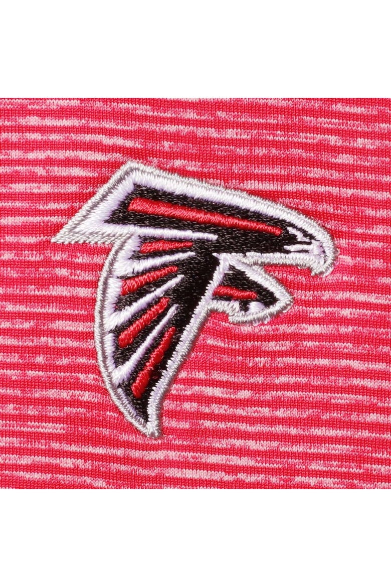 Men's Vineyard Vines Red Atlanta Falcons Destin Stripe Sankaty Polo, Alternate, color, Red