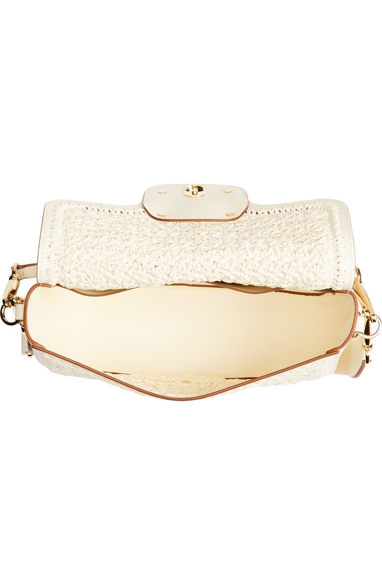 Valentino Garavani VLOGO Alltime Woven Leather Shoulder Bag, Alternate, color,