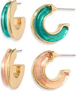 NATASHA 2-Pack Hoop Earrings