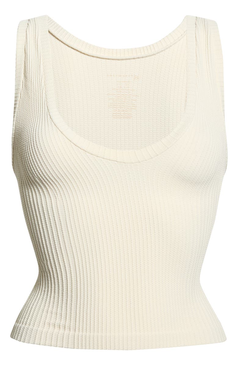 Free People Clean Slate Crop Tank, Alternate, color, Ecru