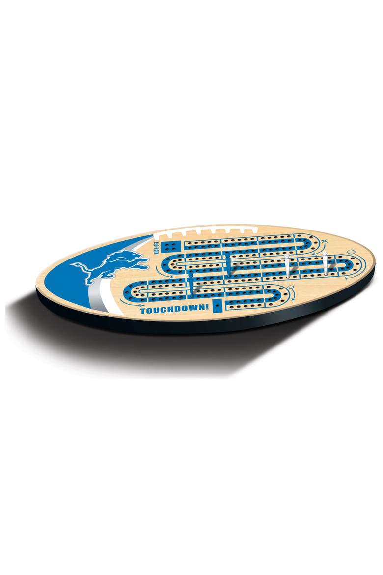 Detroit Lions Cribbage, Alternate, color, Multicolor