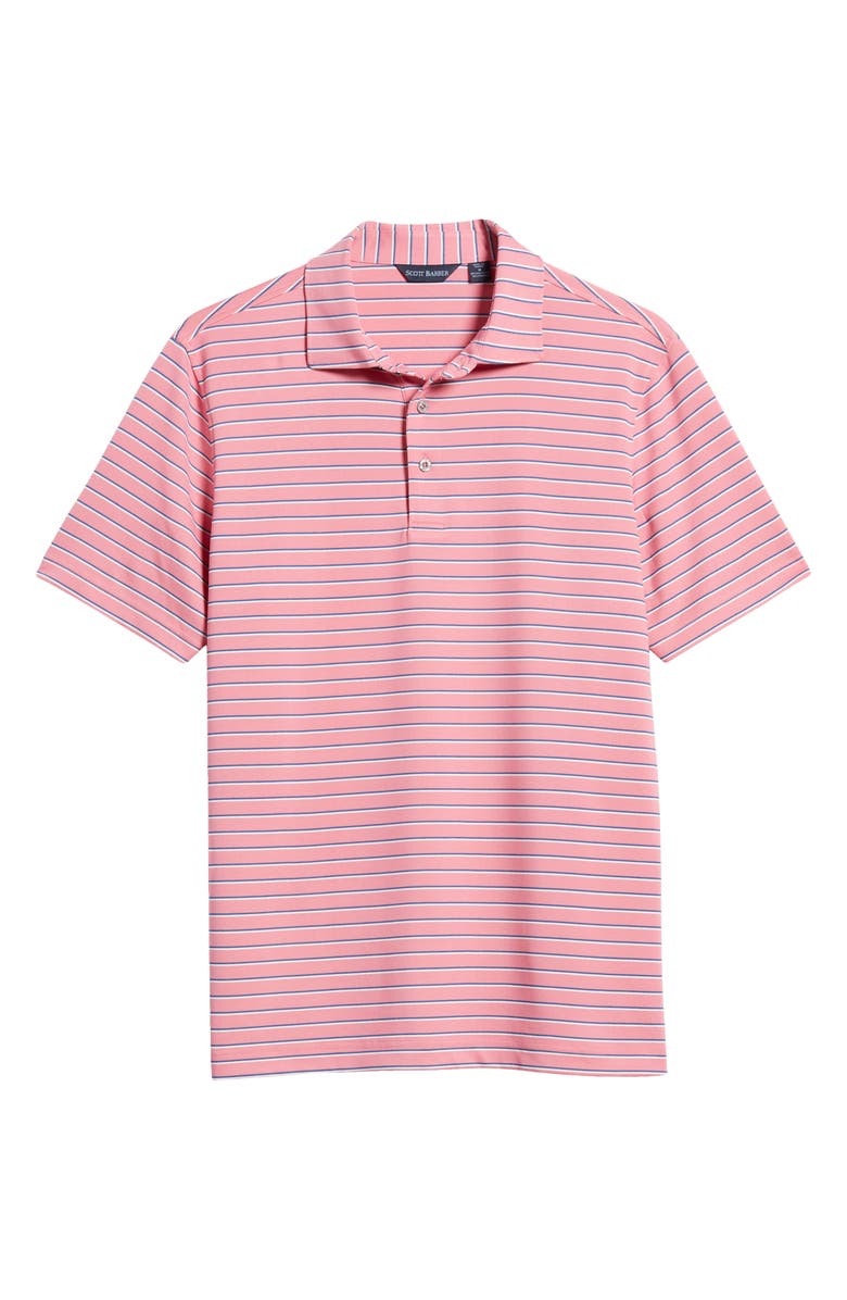 Scott Barber Shaded Stripe Technical Jersey Polo, Alternate, color, 