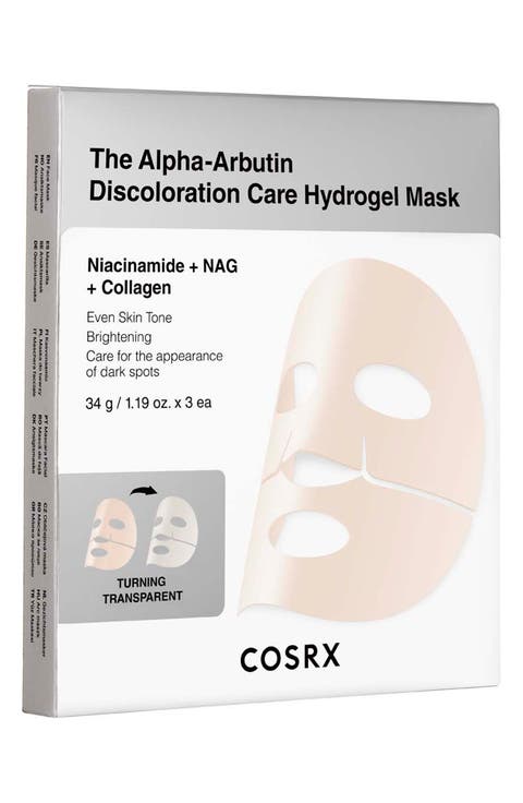The Alpha-Arbutin Discoloration Care Hydrogel Mask