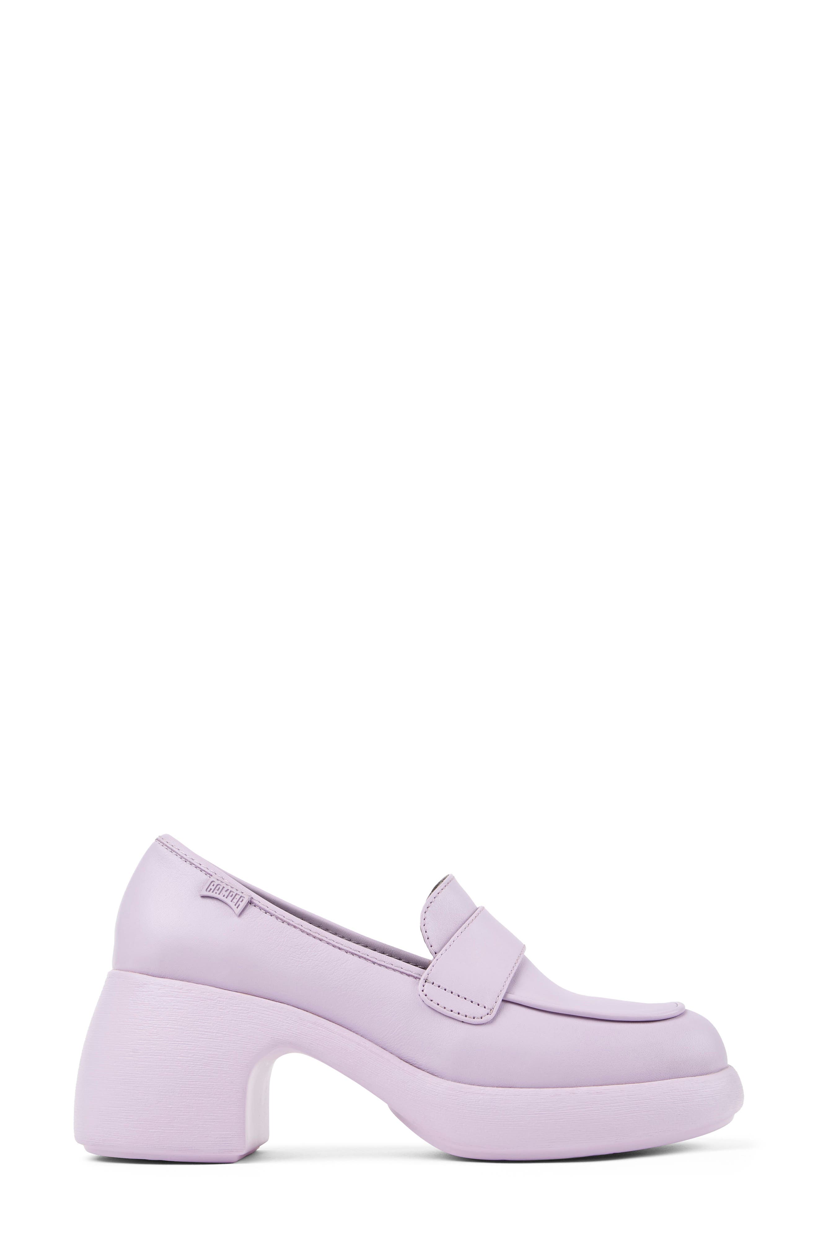 Thelma Platform Loafer, Alternate, color, LT/ PASTEL PURPLE