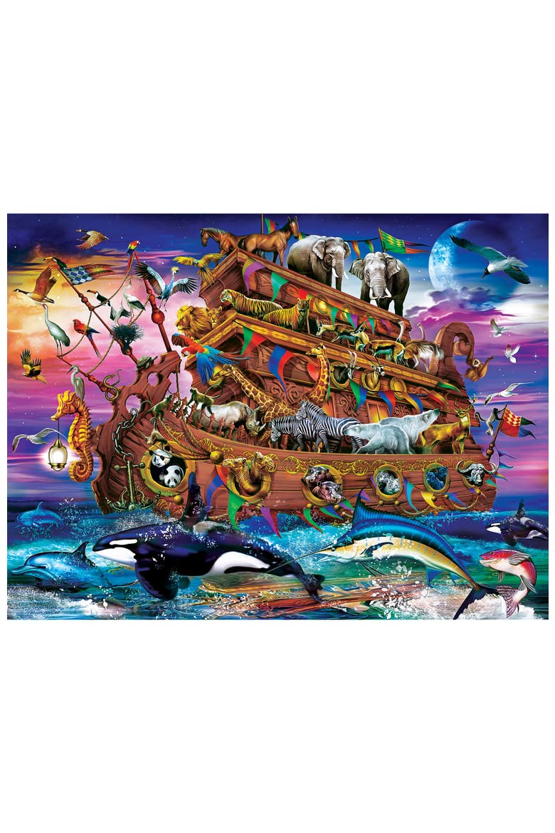 Noah's Ark 300 Piece Jigsaw Puzzle, Alternate, color, Multicolor