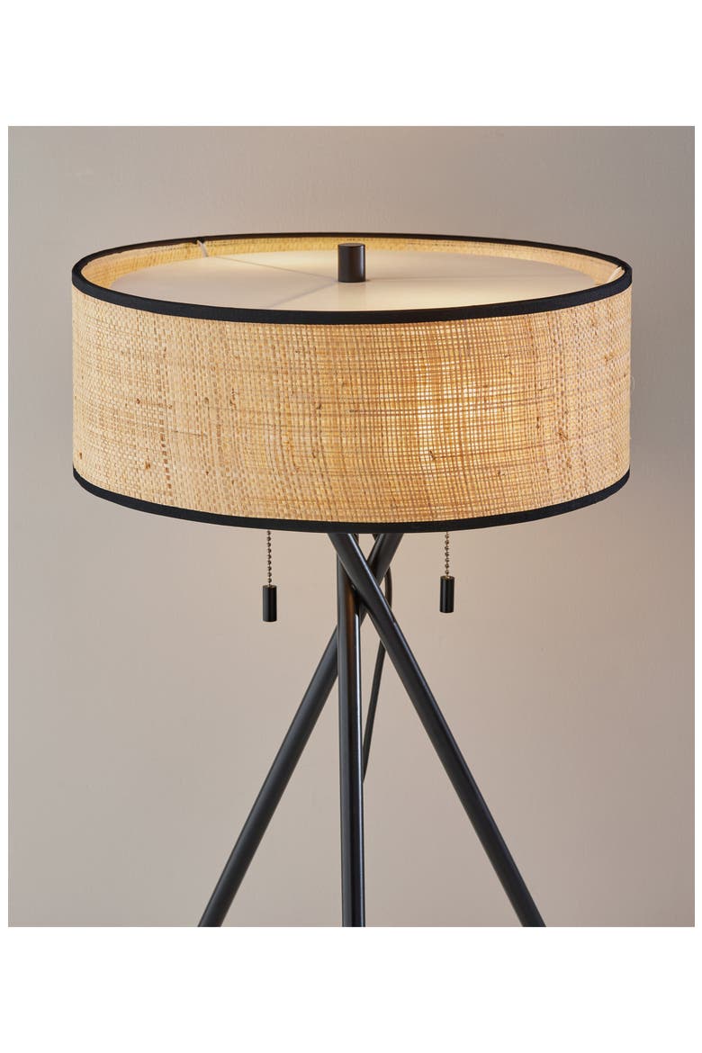 Bushwick Table Lamp, Alternate, color, BLACK