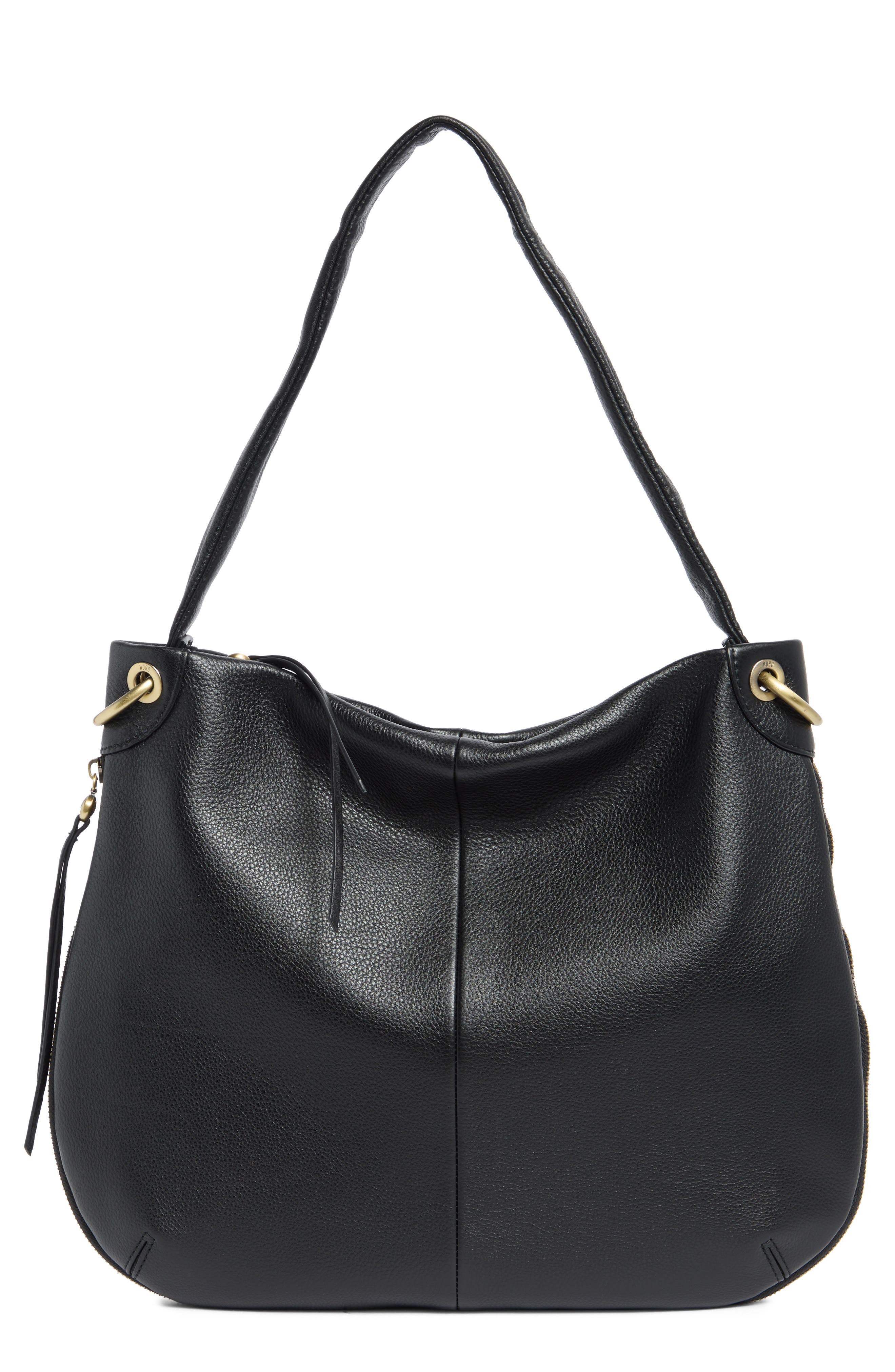 HOBO Fern Leather Shoulder Bag, Main, color, 