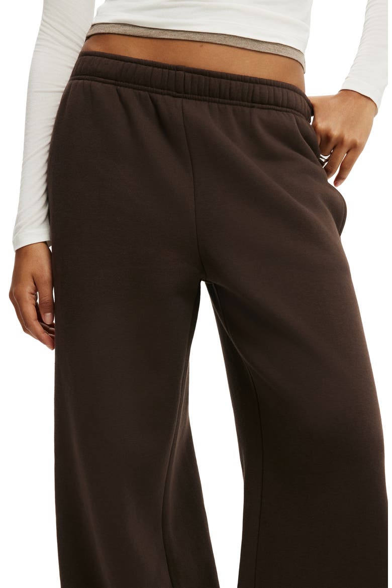 Women's Baggy Sweatpant, Alternate, color, Dark Oak