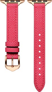 Posh Tech Cleo Skinny Leather Apple Watch® Watchband