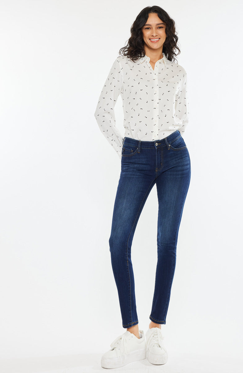 Madison Essentials Mid Rise Super Skinny