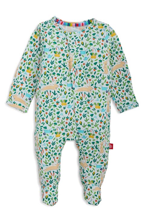 Bunny Garden Magnetic Footie (Baby)