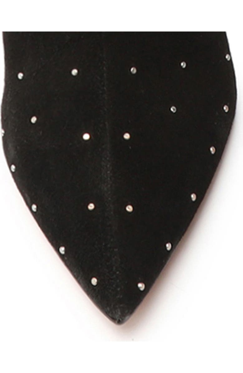 Schutz Maryana Studded Pointed Toe Boot, Alternate, color,