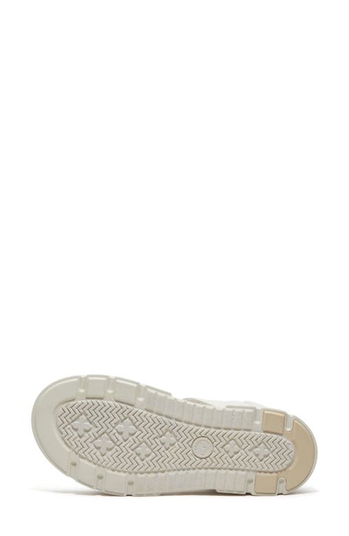 Timberland Greyfield Slingback Sandal In White Knit