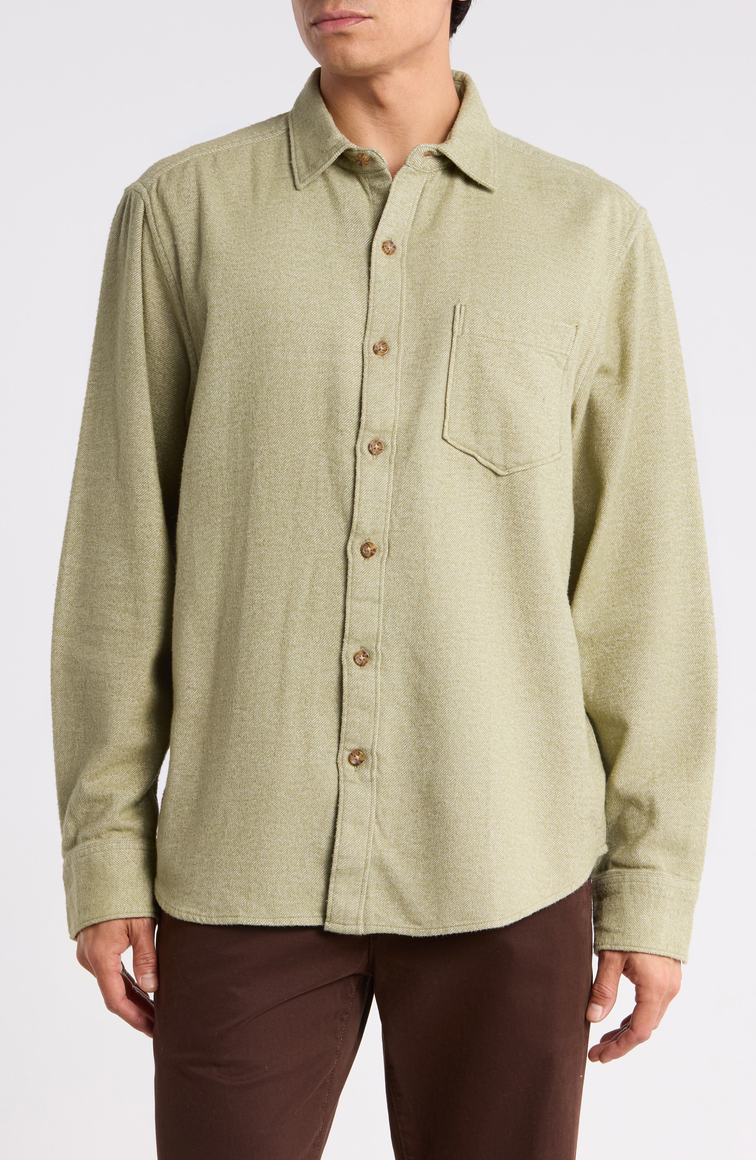 Celeste Bay Cotton Button-Up Shirt