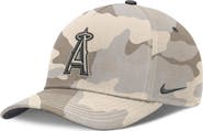 Nike Men's Nike Natural Los Angeles Angels Camo Pack Rise Adjustable Hat