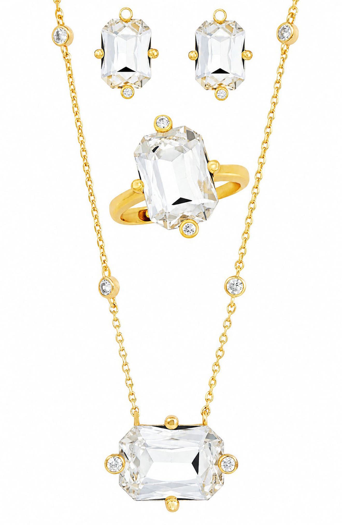 3-Piece Cubic Zirconia Jewelry Set