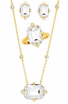 3-Piece Cubic Zirconia Jewelry Set