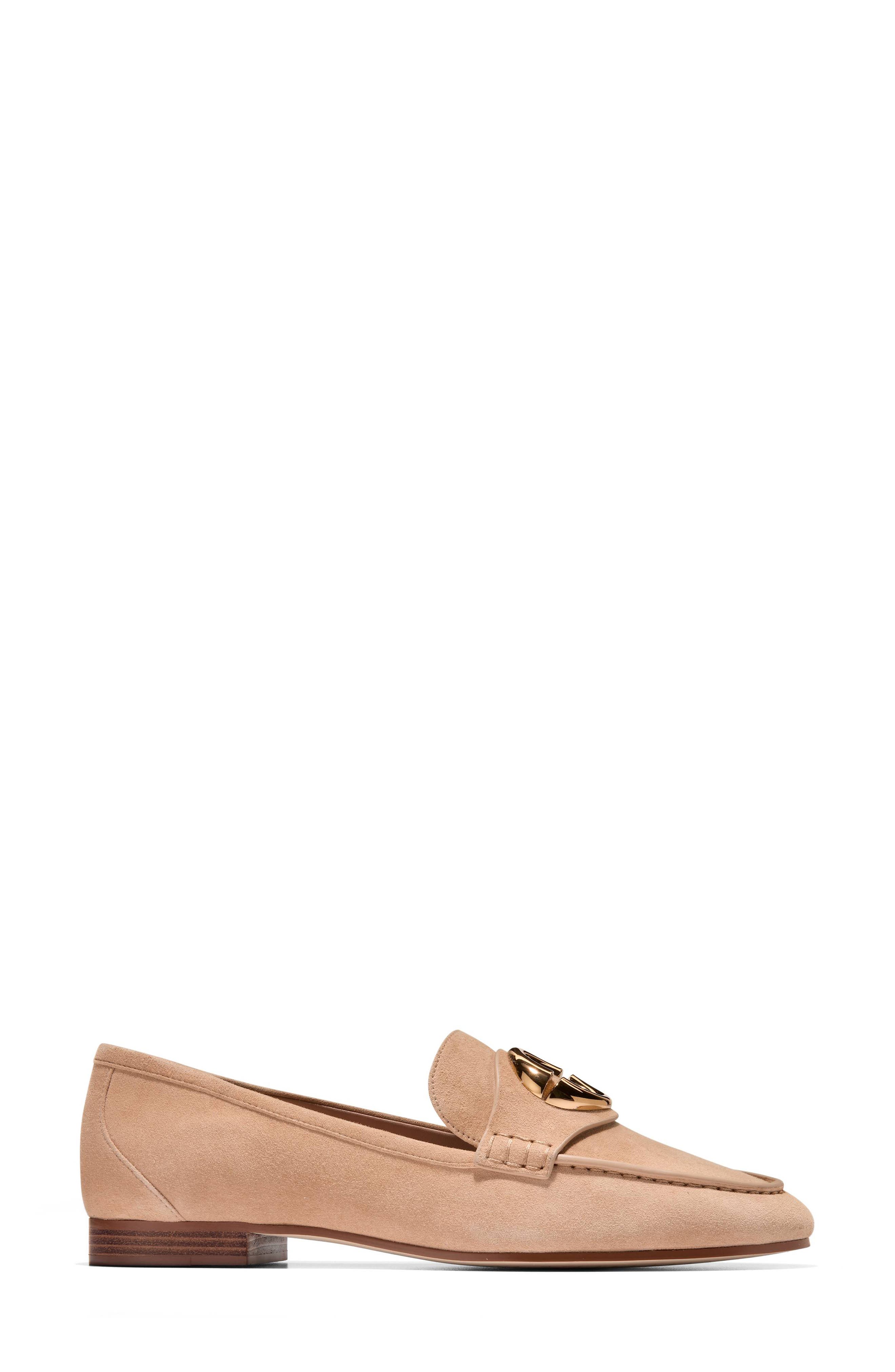 Skylar Loafer, Alternate, color, TUSCAN SAND SUEDE
