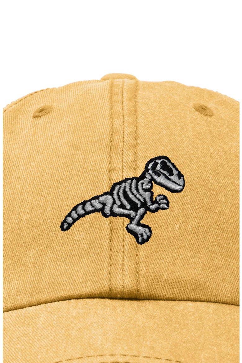 Fossil Embroidered Outdoor Hat, Alternate, color, Washed Gold