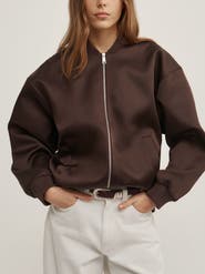 Witchery Nylon Bomber Jacket