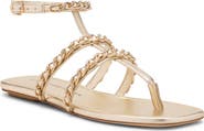 Stuart Weitzman Soluxe Crystal Sandal