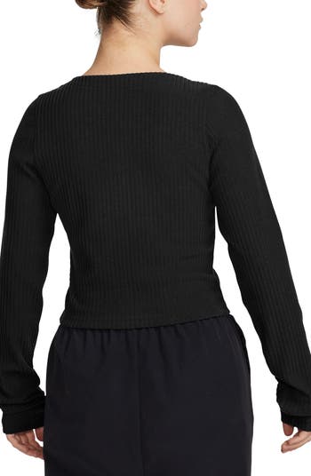 Nike Sportswear Chill Knit Rib Zip Cardigan | Nordstrom