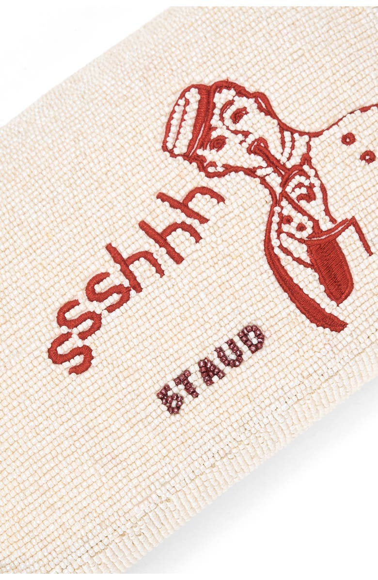 STAUD Timmy Beaded Convertible Shoulder Bag, Alternate, color, Do Not Disturb