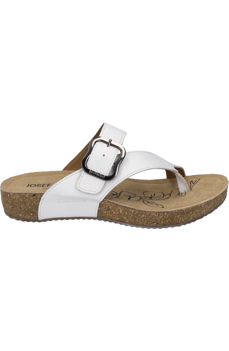 Josef Seibel Tonga 77 Sandal, Alternate, color, White
