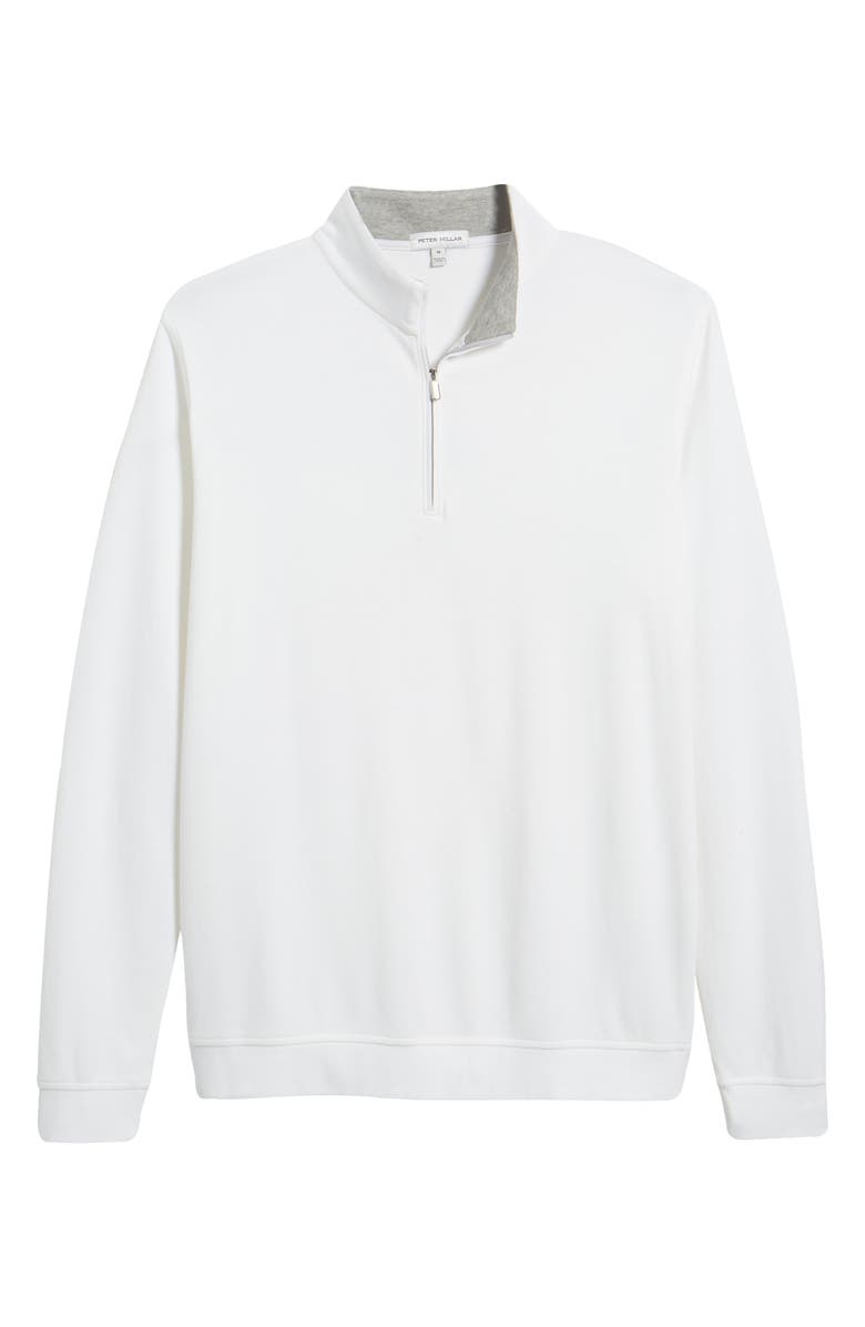 Peter Millar Crown Comfort Stretch Cotton & Modal Half Zip Pullover, Alternate, color,