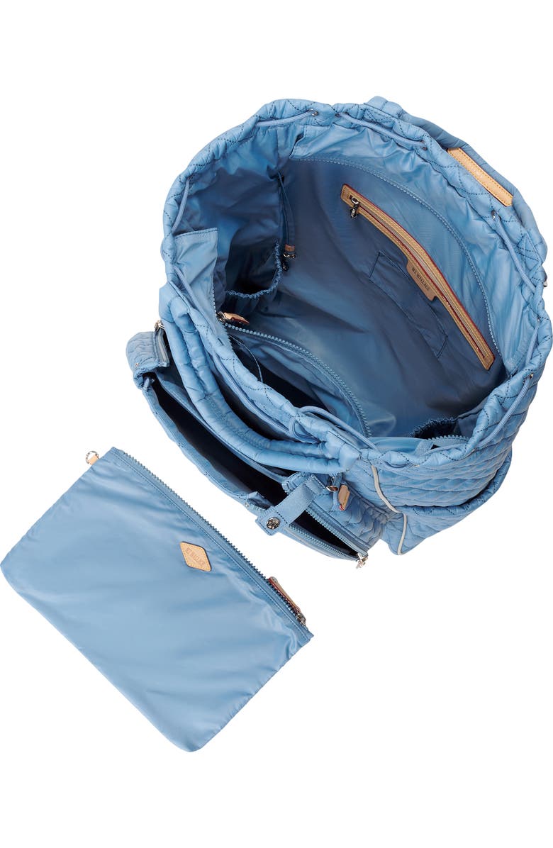 MZ Wallace Tennis Quilted Nylon Backpack, Alternate, color,