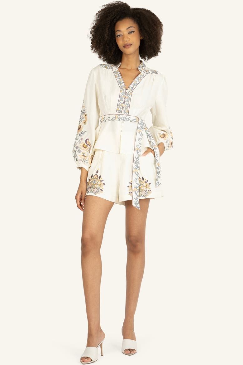 Faye Shorts, Main, color, Natural Crème