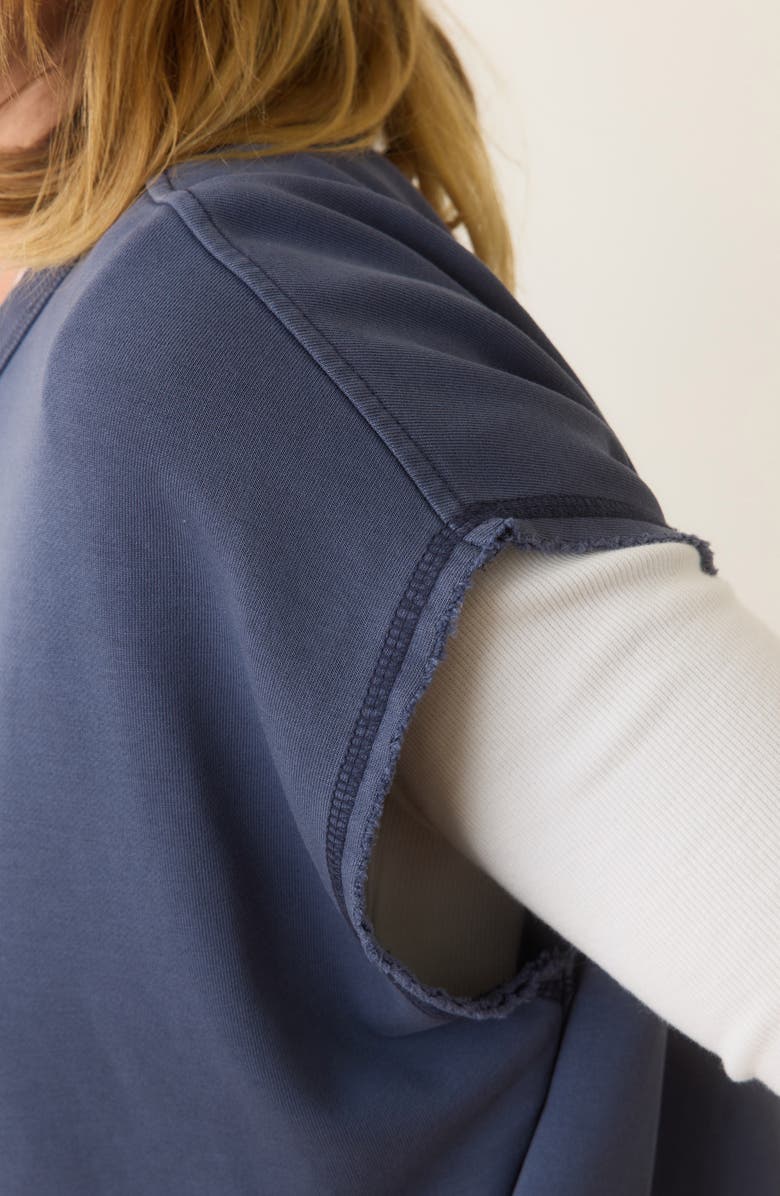 Marine Layer Cloud 9 Terry Dolman Top, Alternate, color,