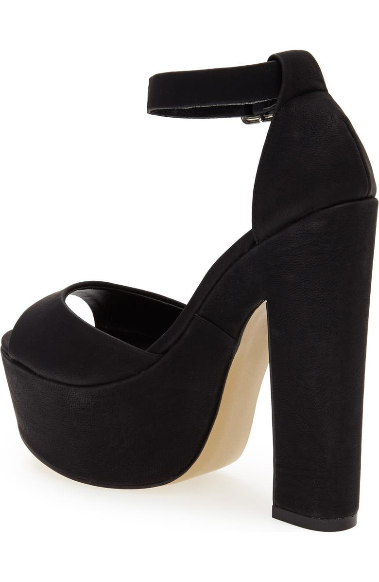 Steve Madden 'Whitman' Ankle Strap Platform Sandal, Alternate, color,