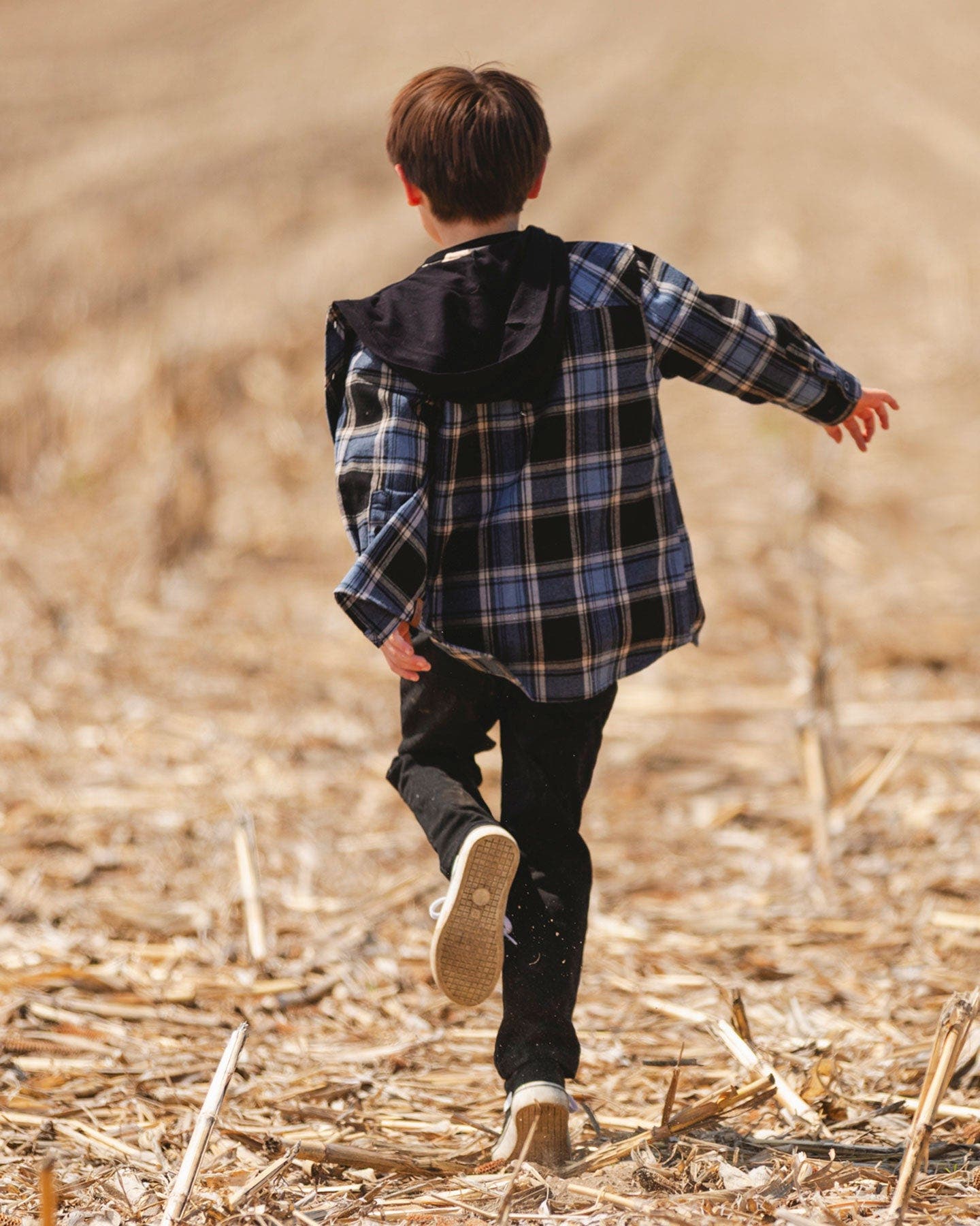 Deux par Deux Long Sleeve Hooded Flannel Shirt (Men) | Nordstrom