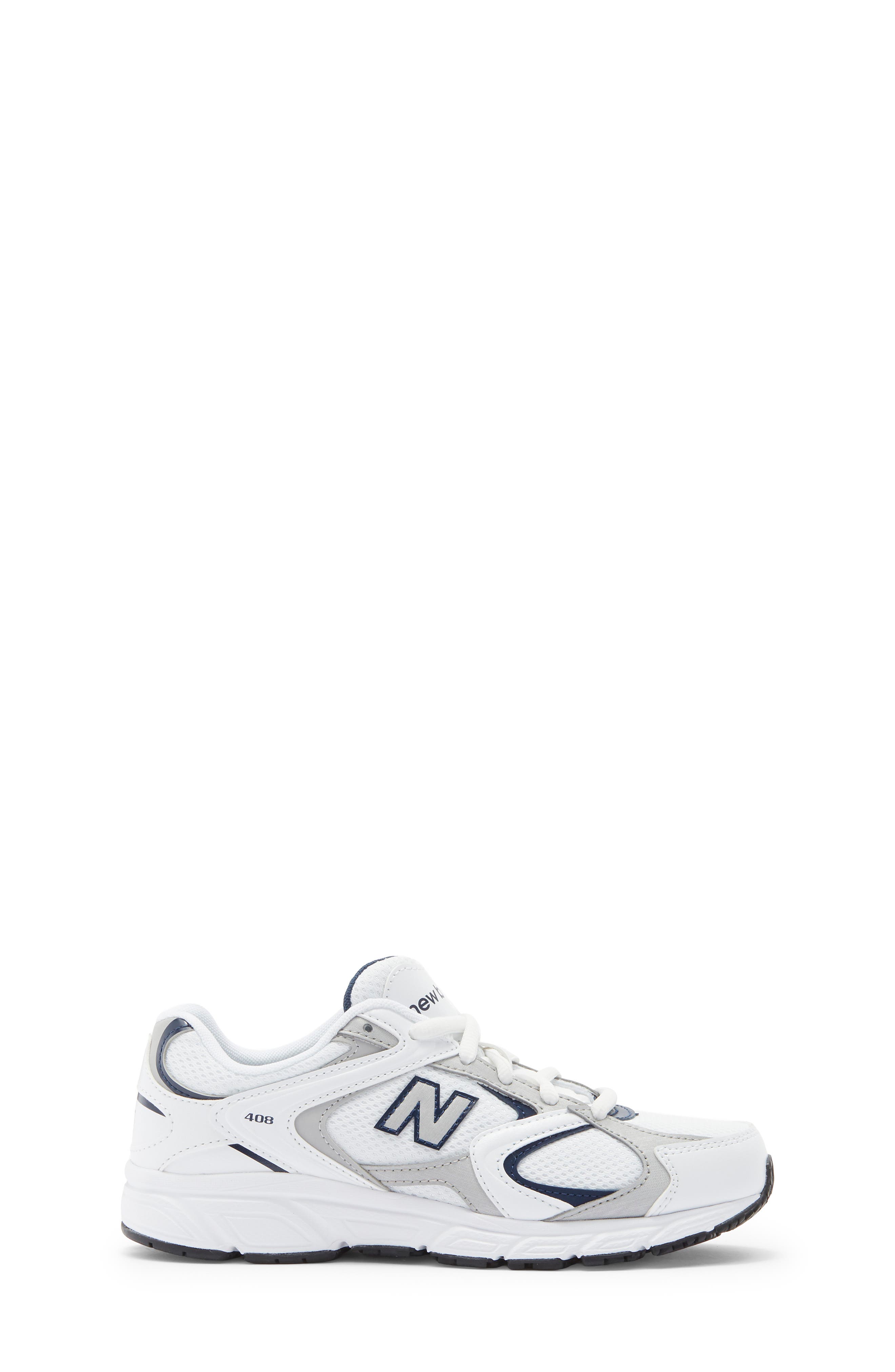 Kids' 408 Running Shoe, Alternate, color, WHITE/ NATURAL INDIGO