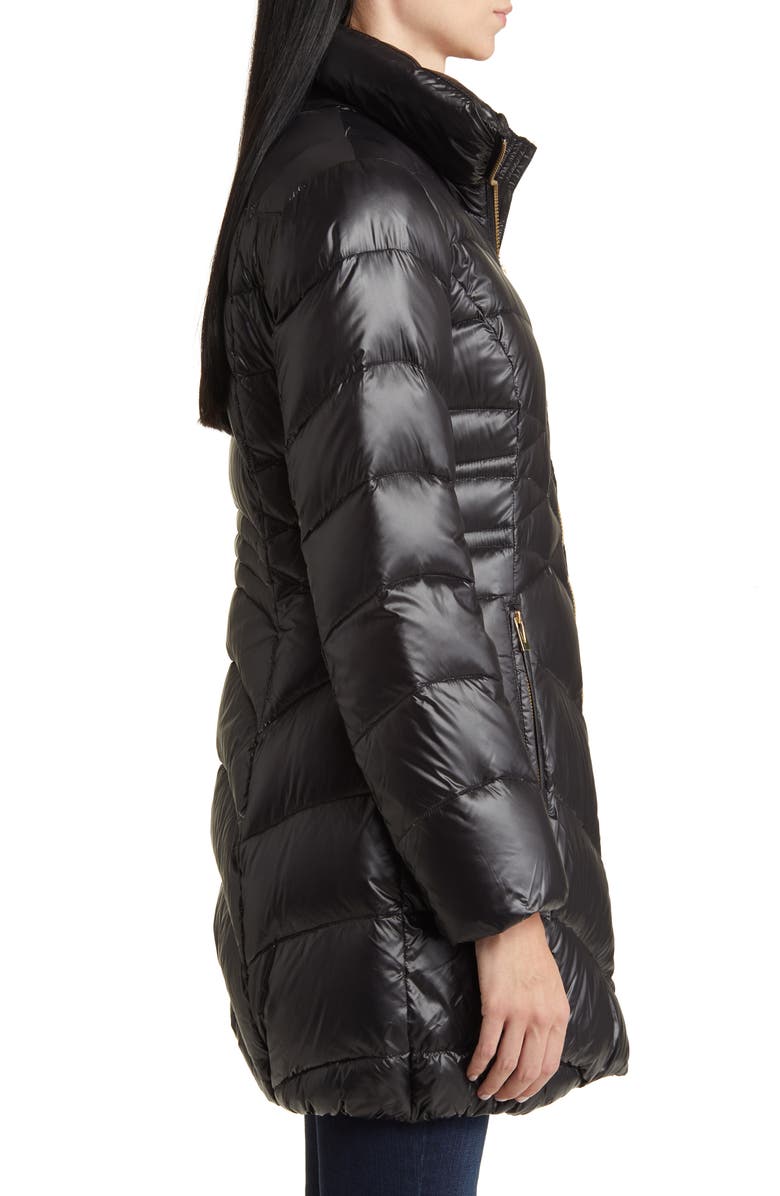 Via Spiga Quilted Puffer Jacket with Removable Hood, Alternate, color,