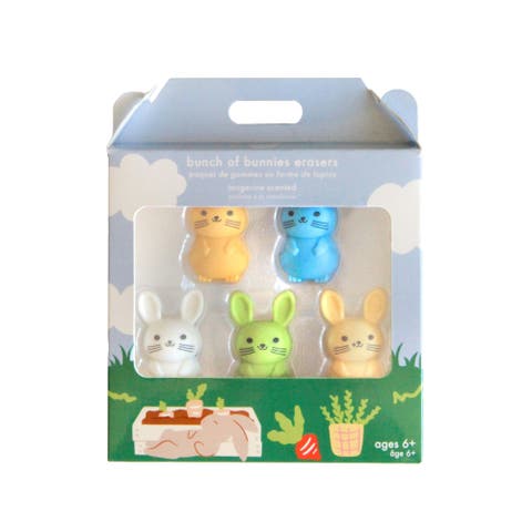 Bunnies Eraser Set