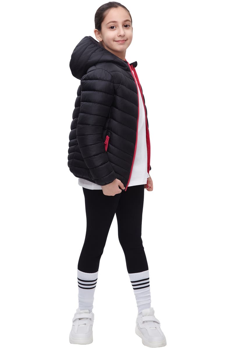 Rokka&Rolla Kids' Reversible Lightweight Jacket, Alternate, color, Blackberry Flip