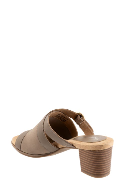 Trotters Mitzie Slide Sandal In Taupe