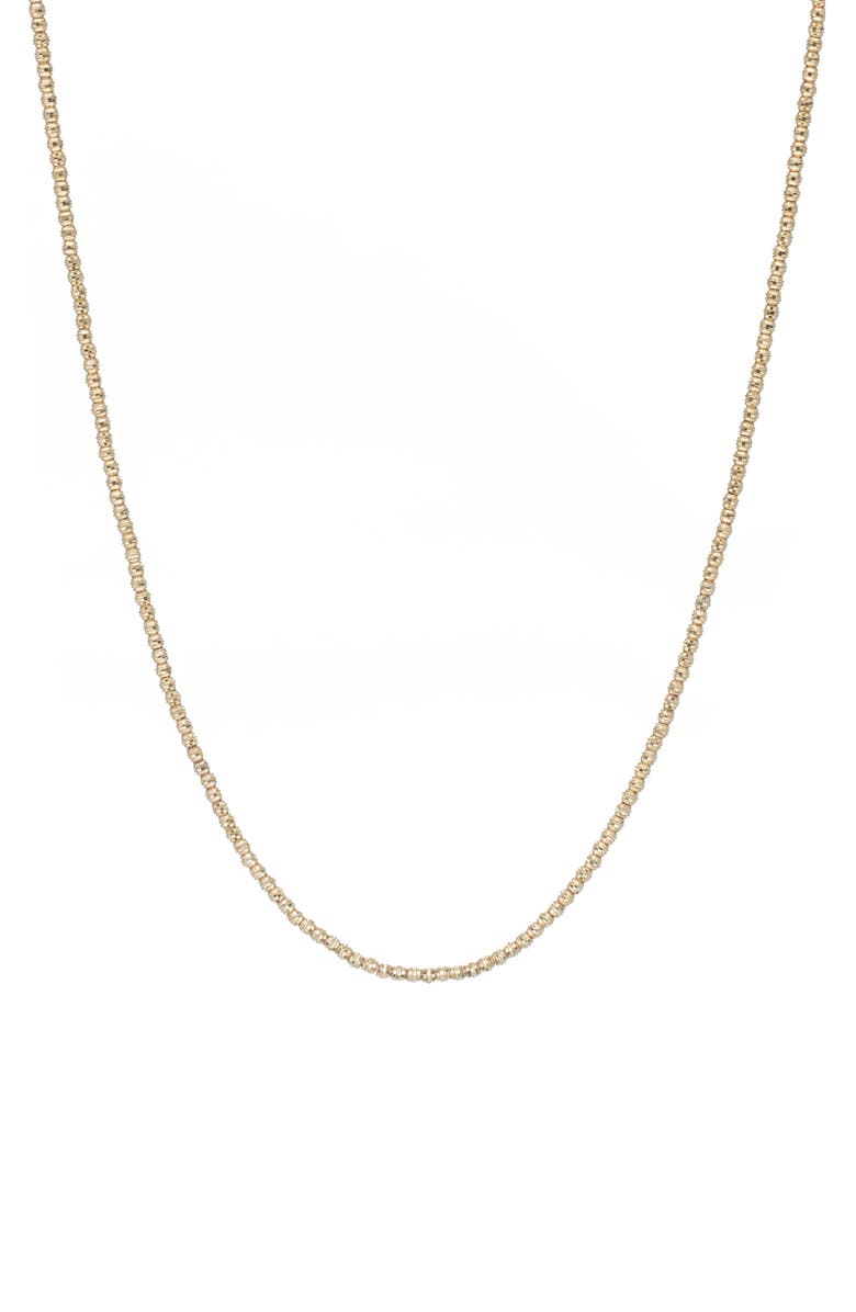 Adina Reyter Bead Chain Necklace, Alternate, color, Yellow Gold